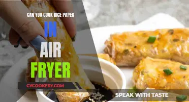 Crispy Rice Paper: Air Fryer Magic Unveiled