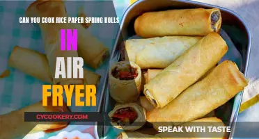 Air Fryer Spring Rolls: A Quick and Easy Treat