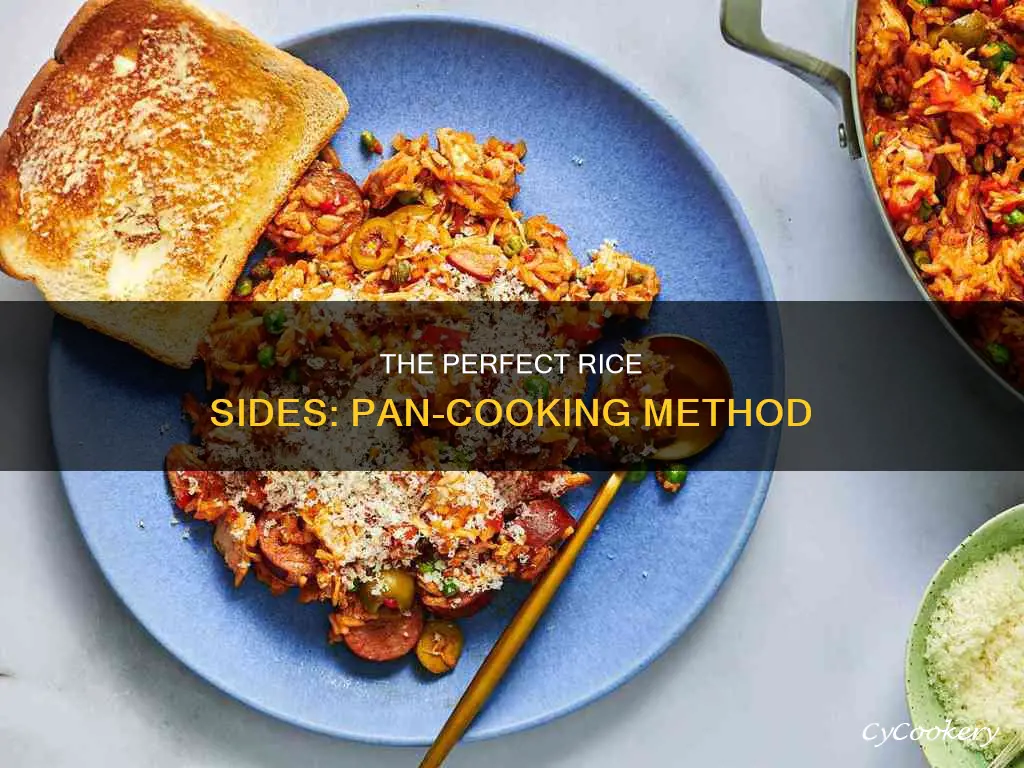 can you cook rice sides in pan