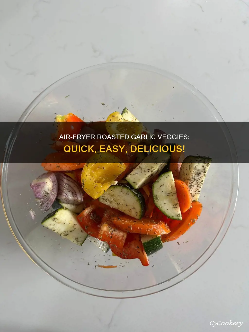 can you cook roasted garlic veggies in the air fryer