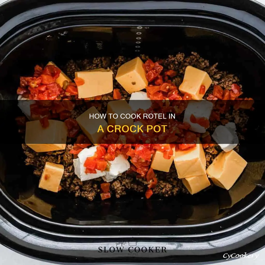 can you cook rotel in a crock pot