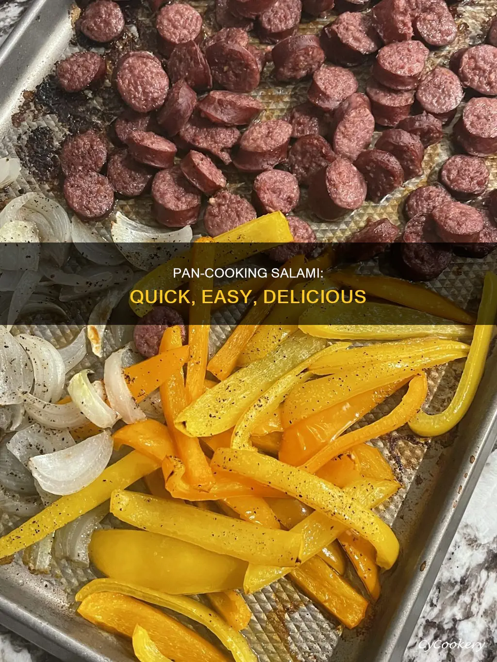 can you cook salami in a pan