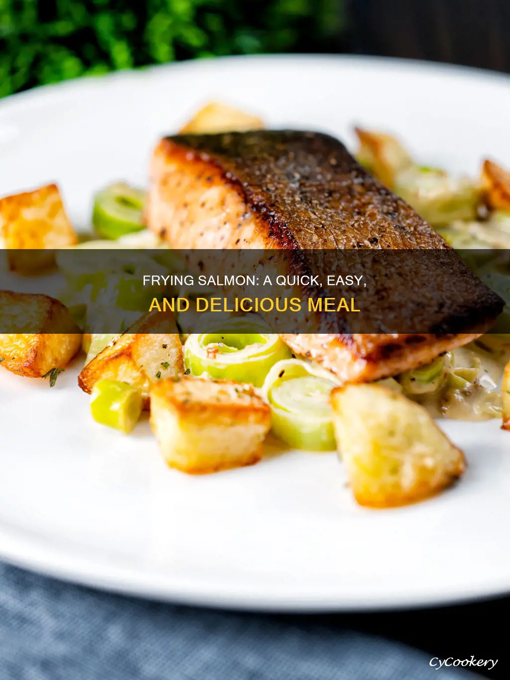 can you cook salamon in a frying pan
