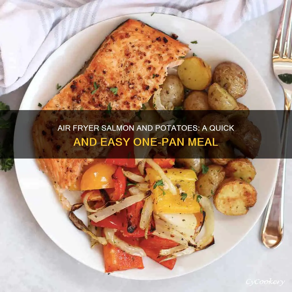 can you cook salmon and potatoes together in air fryer