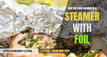 Steaming Salmon: Foil-Wrapped Fillets in a Steamer