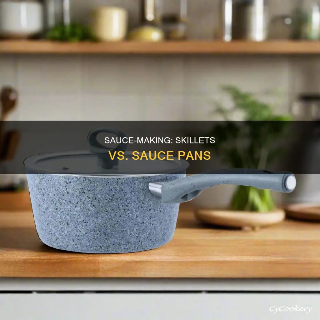 can you cook sauce in a normal pan