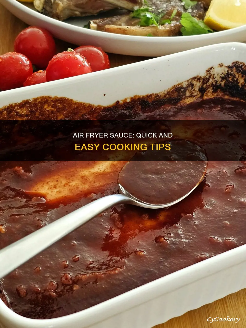 can you cook sauce in an air fryer