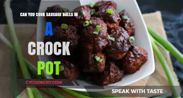 How to Make Sausage Balls in a Crock Pot
