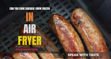 Air Fryer Magic: Cooking Frozen Sausage to Perfection