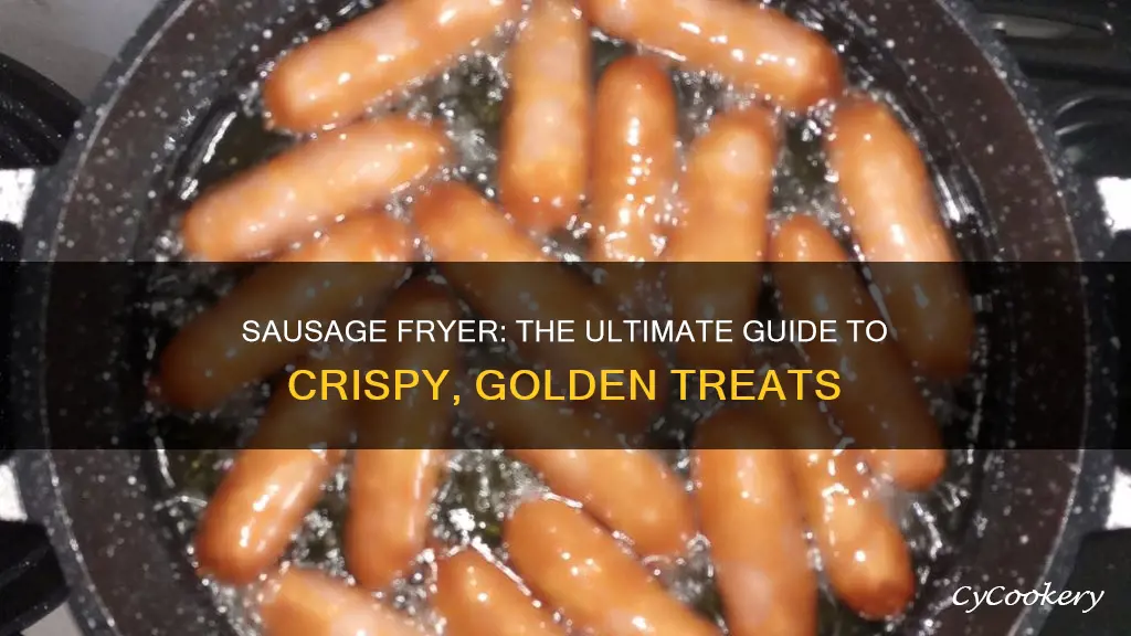 can you cook sausages in a deep fat fryer