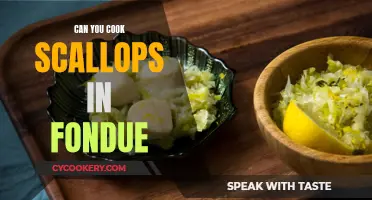 Scallops in Cheese Fondue: A Culinary Adventure