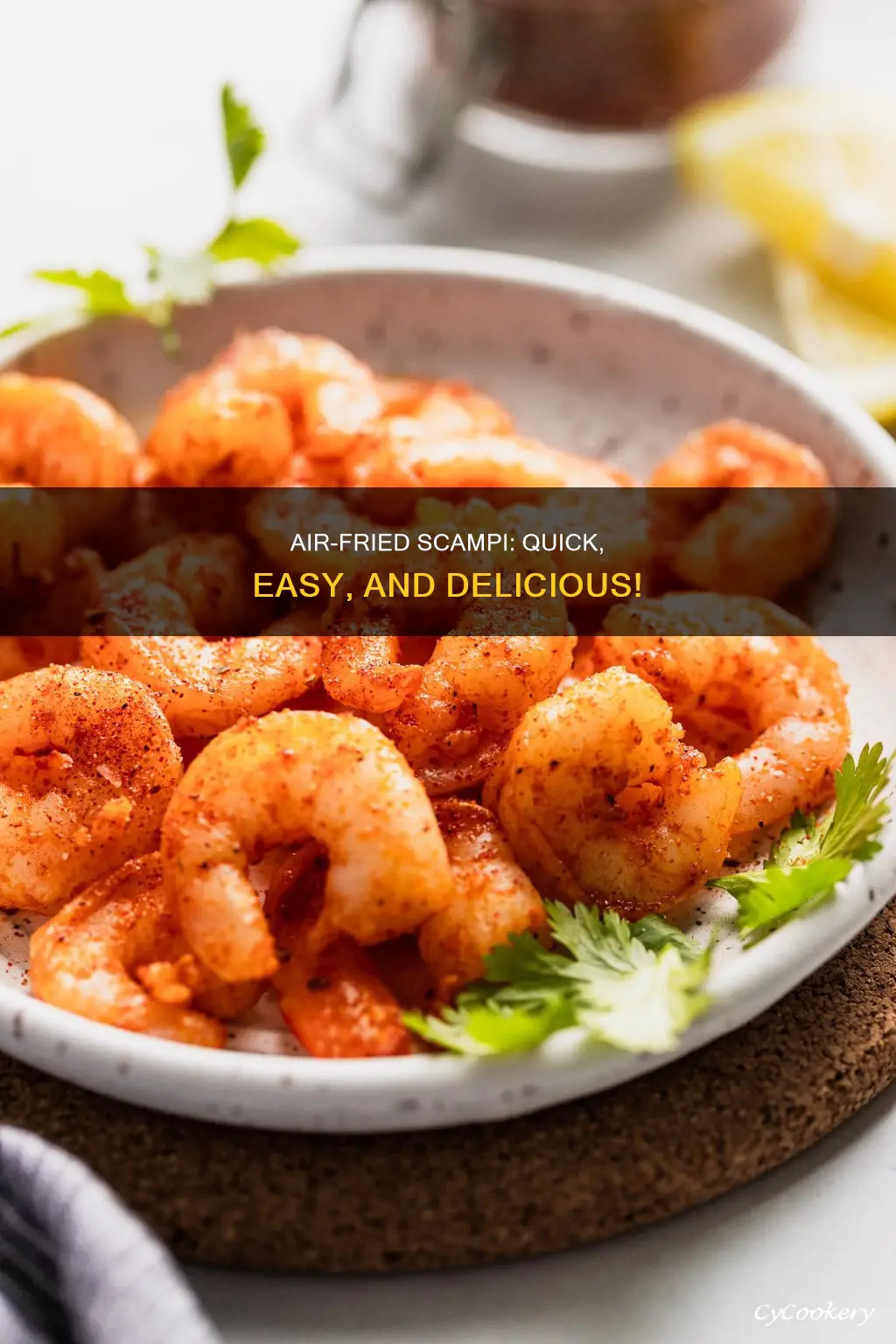 can you cook scampi in an air fryer