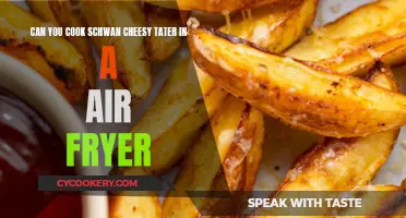 Cheesy Tater Delight: Air Fryer Schwan's Edition