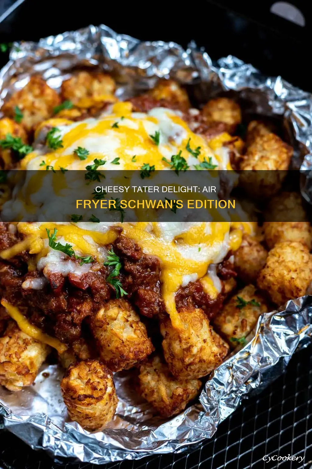 can you cook schwan cheesy tater in a air fryer