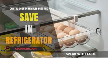 Cooking Scrambled Eggs: Refrigerator Storage Tips for Freshness and Safety