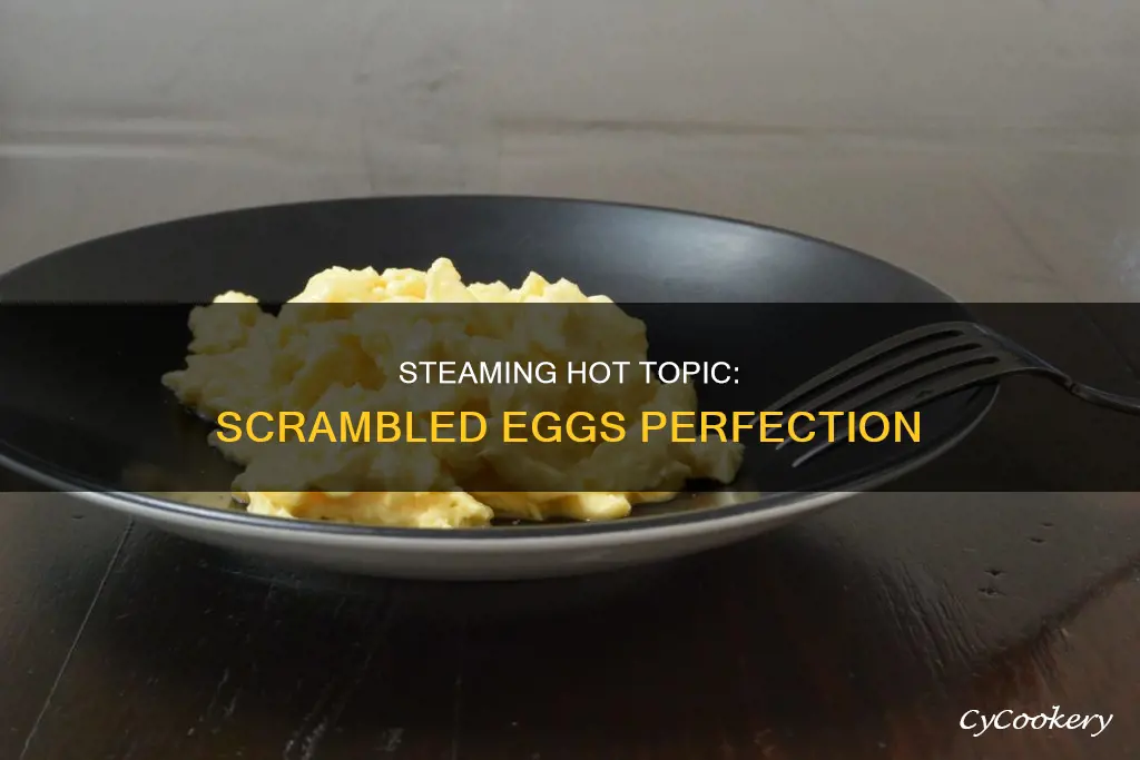 can you cook scrambled eggs in a steam oven