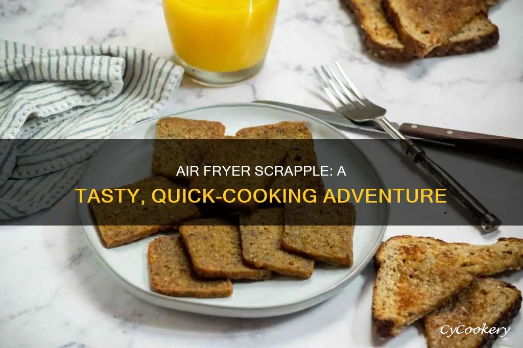 can you cook scrapple in the air fryer