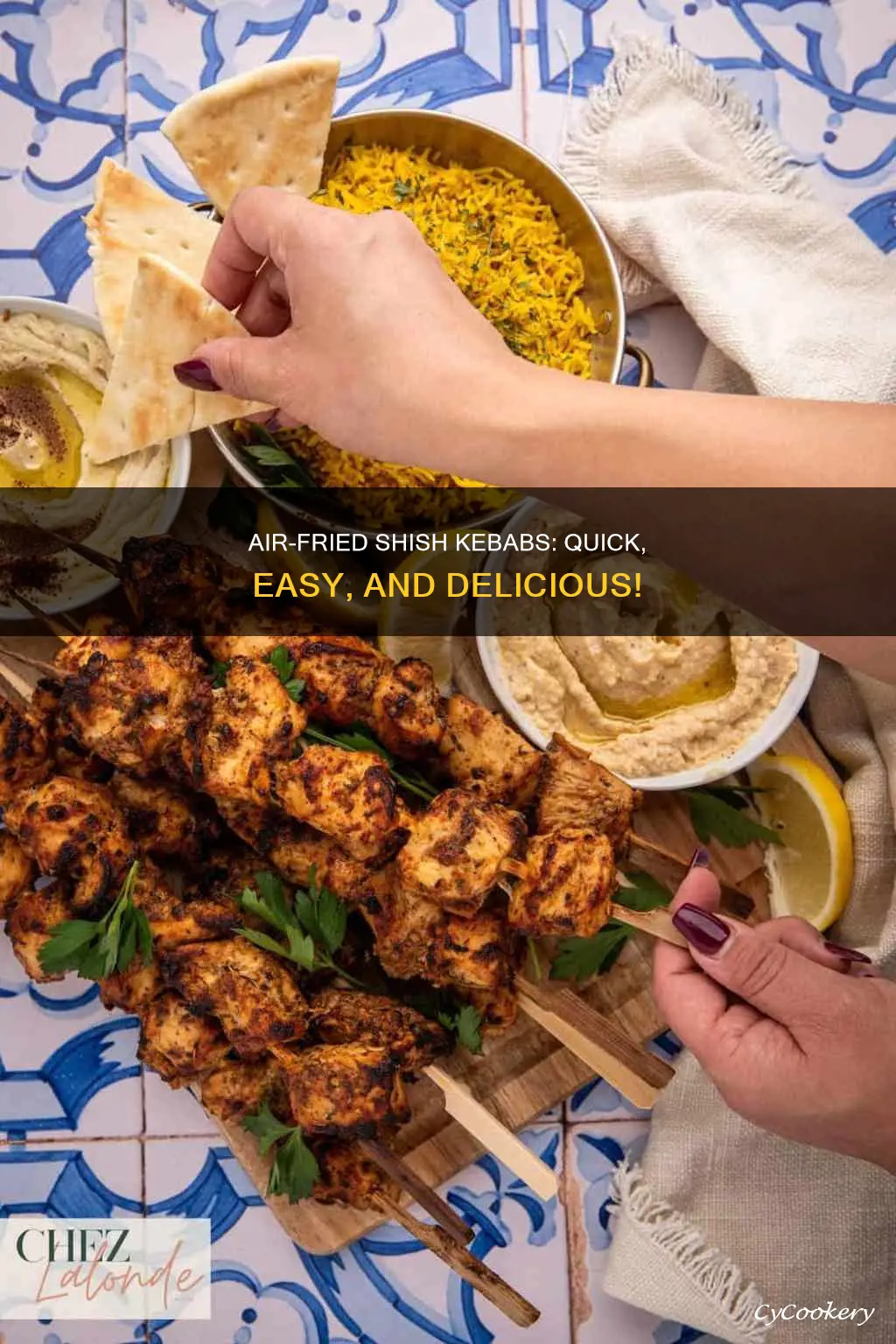 can you cook shish kabobs in an air fryer