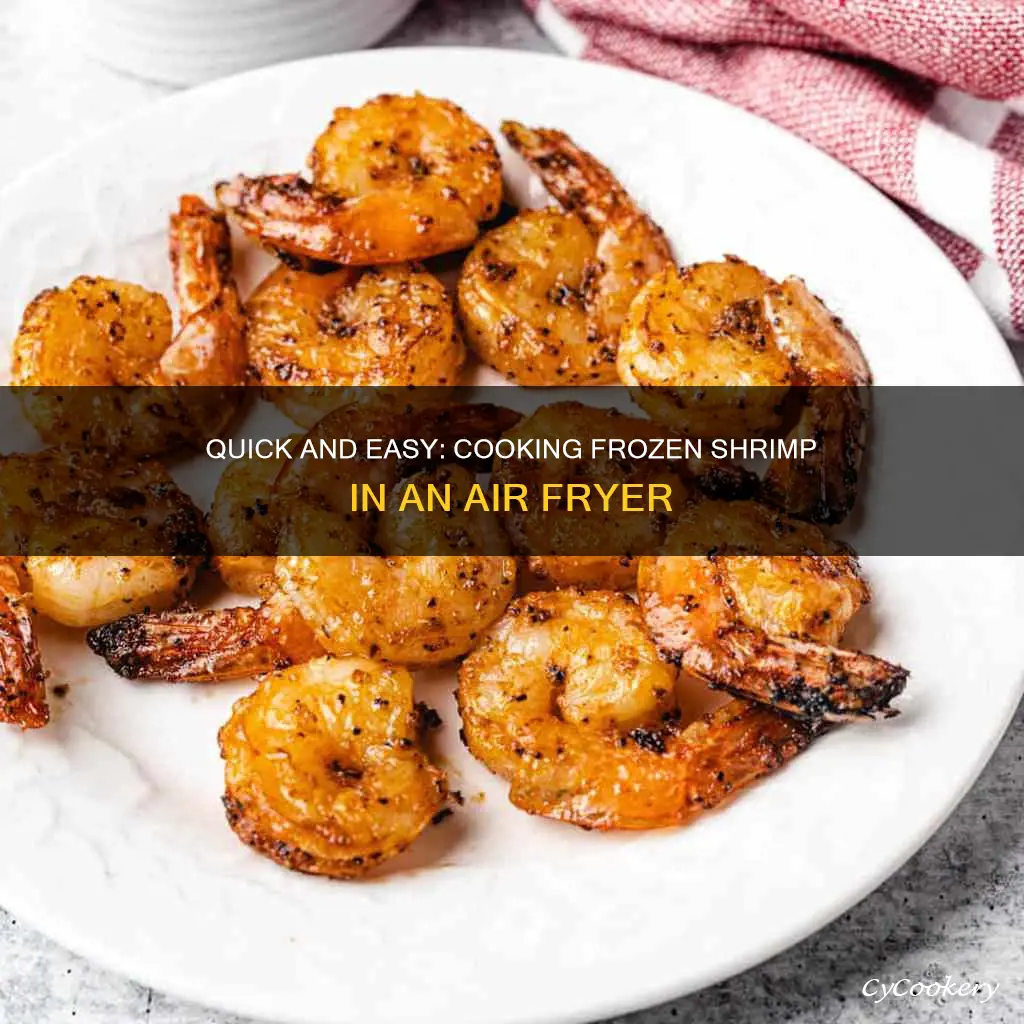 can you cook shrimp from frozen in air fryer