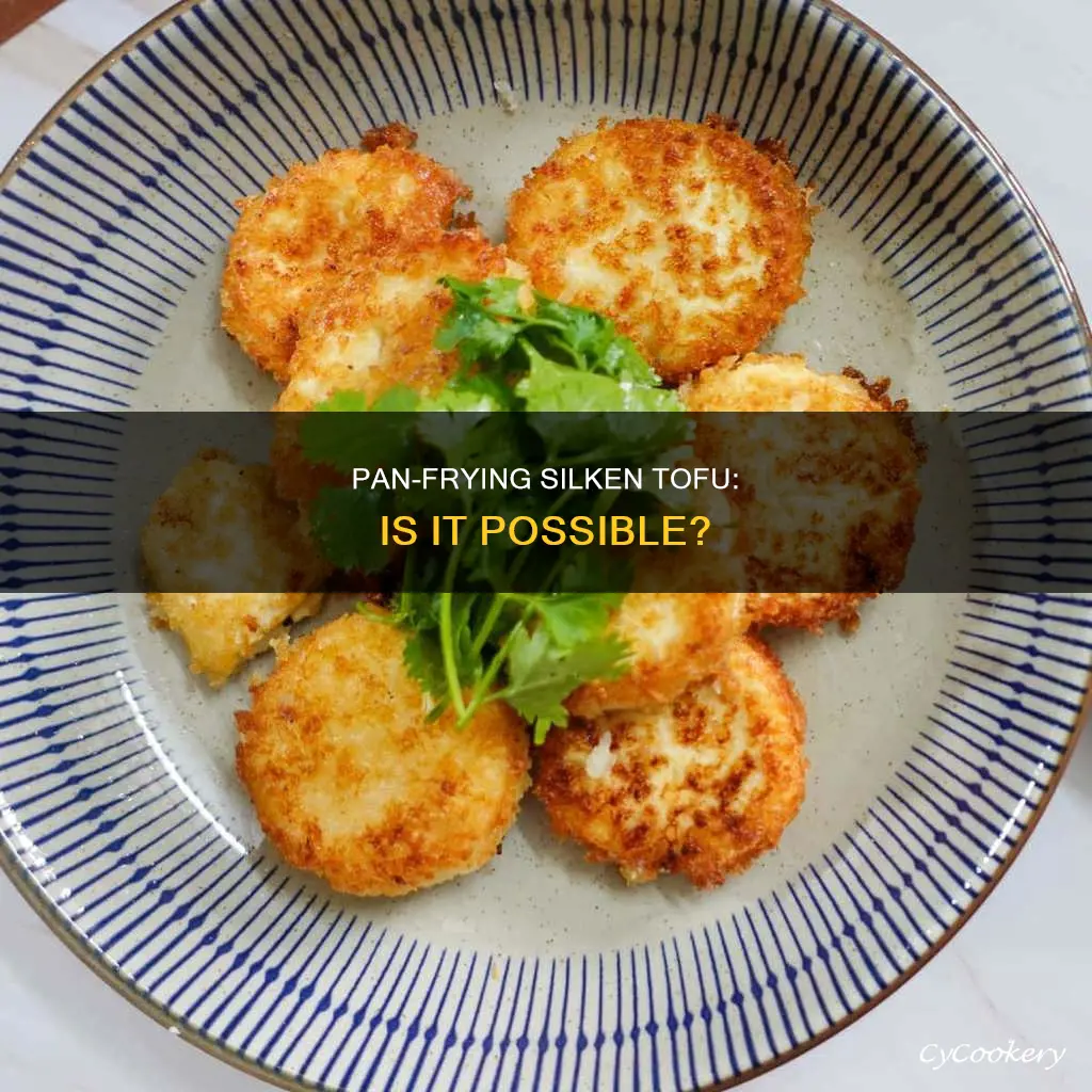 can you cook silken tofu in a pan