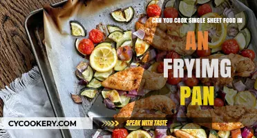 Sheet Pan Cooking: Fry Pan Alternative?
