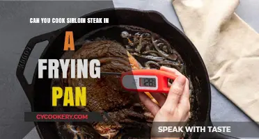 How to Cook Sirloin Steak in a Frying Pan