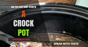 Skirt Steak: Crock Pot Cooking Method