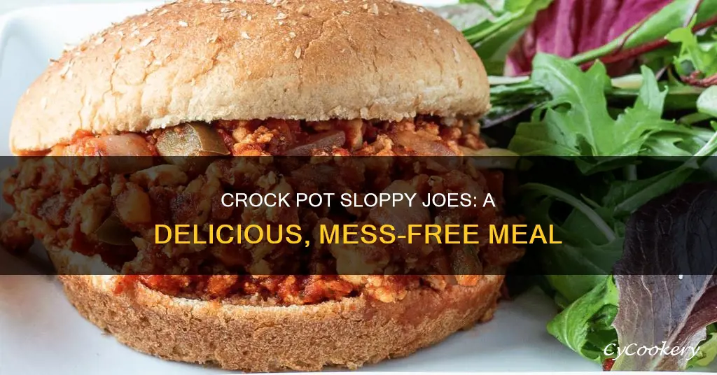 can you cook sloppy joes in a crock pot