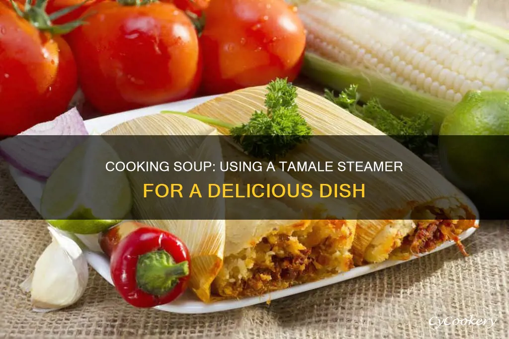 can you cook soup in a tamale steamer