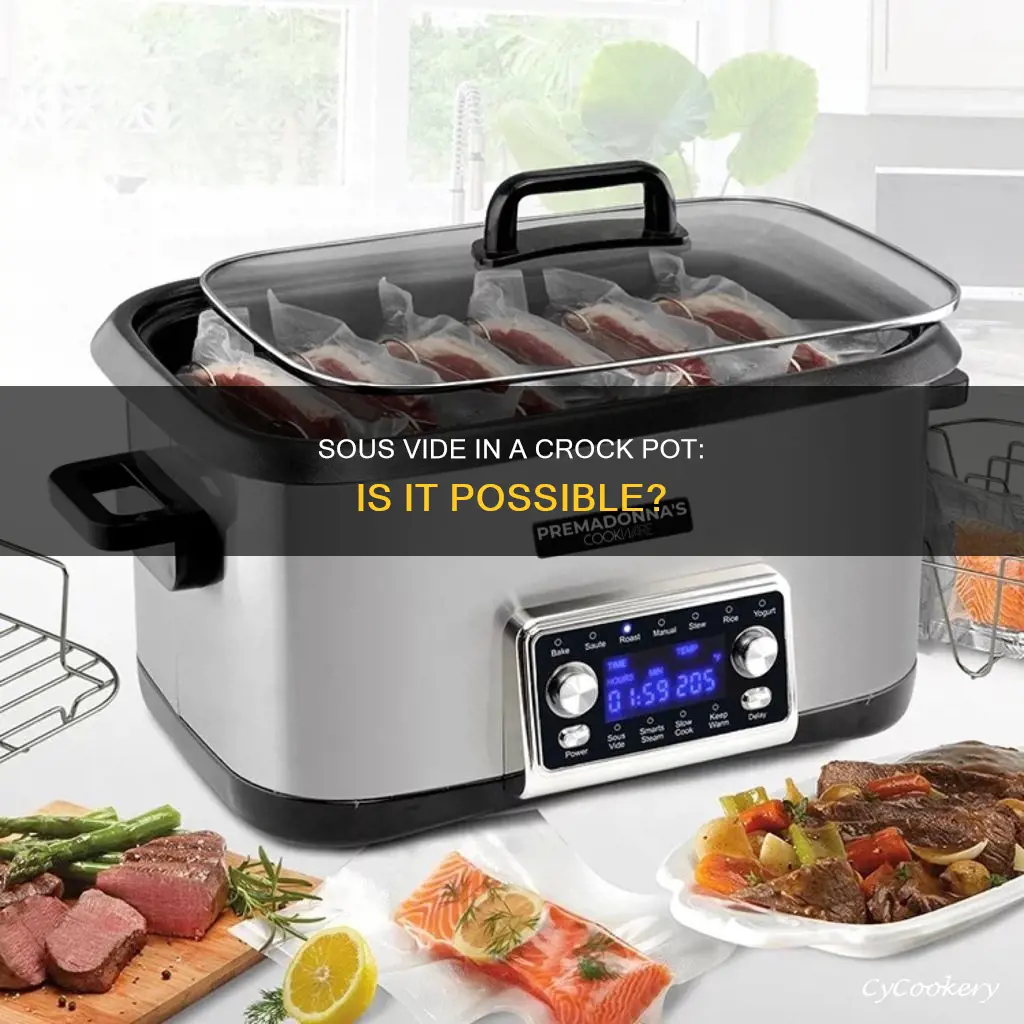 can you cook sous vide in a crock pot