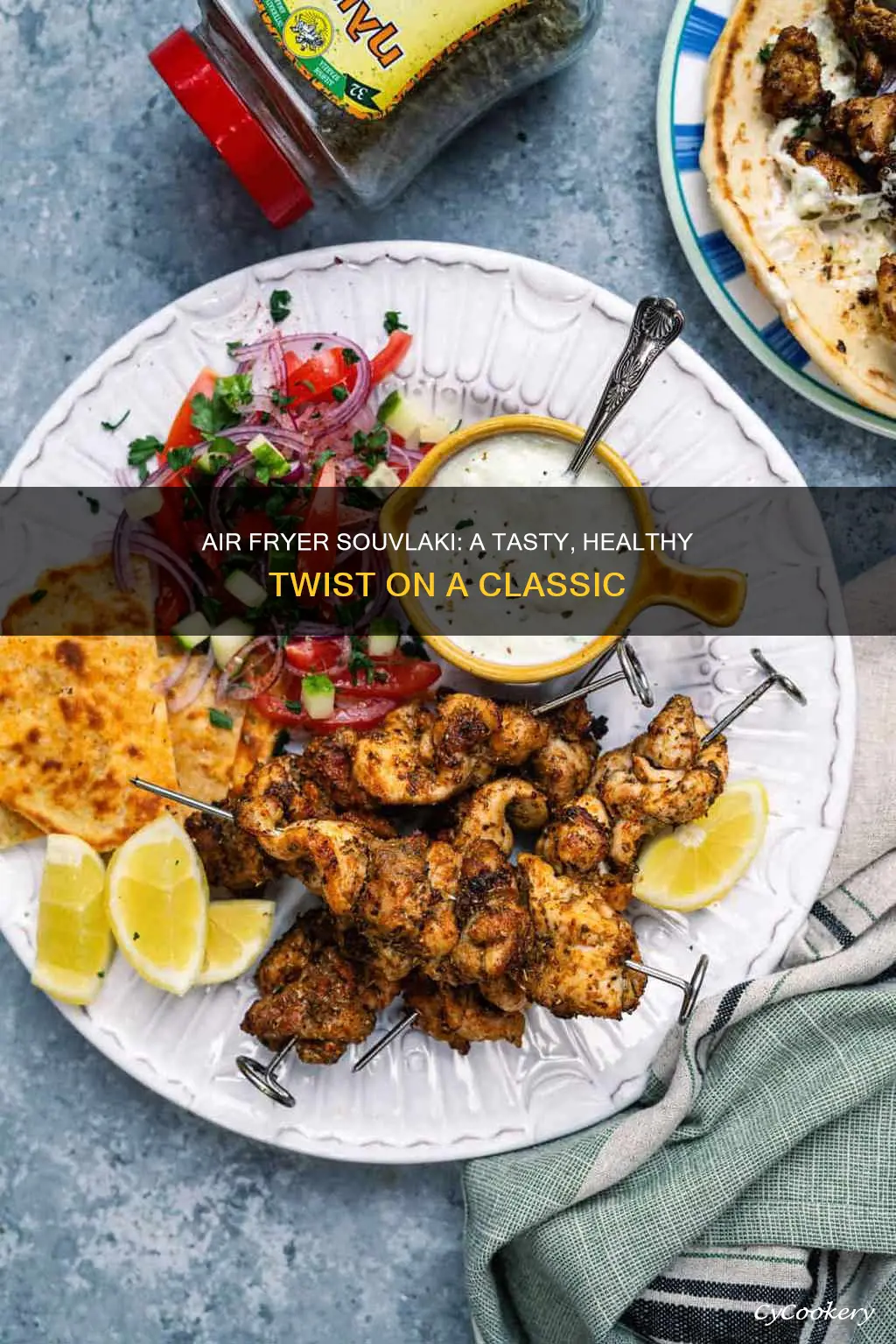 can you cook souvlaki in air fryer