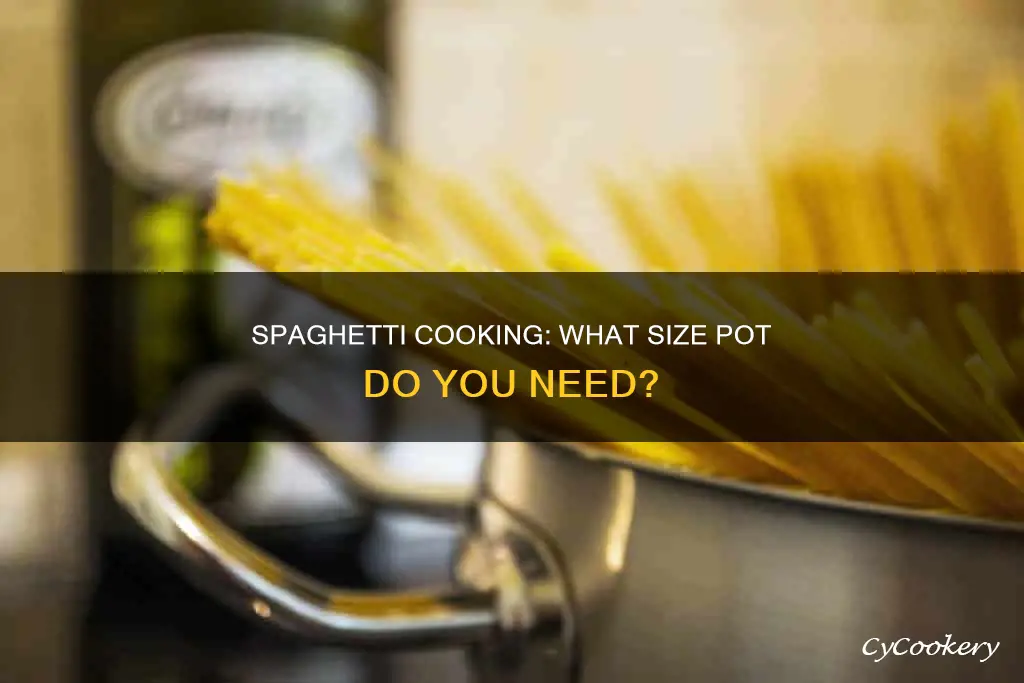 can you cook spaghetti in a 5qt pot