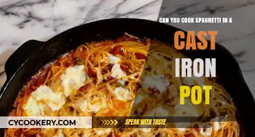 Cast Iron Cooking: Spaghetti Perfection