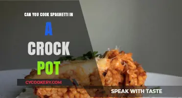 Spaghetti in a Crock Pot: Is It Possible?