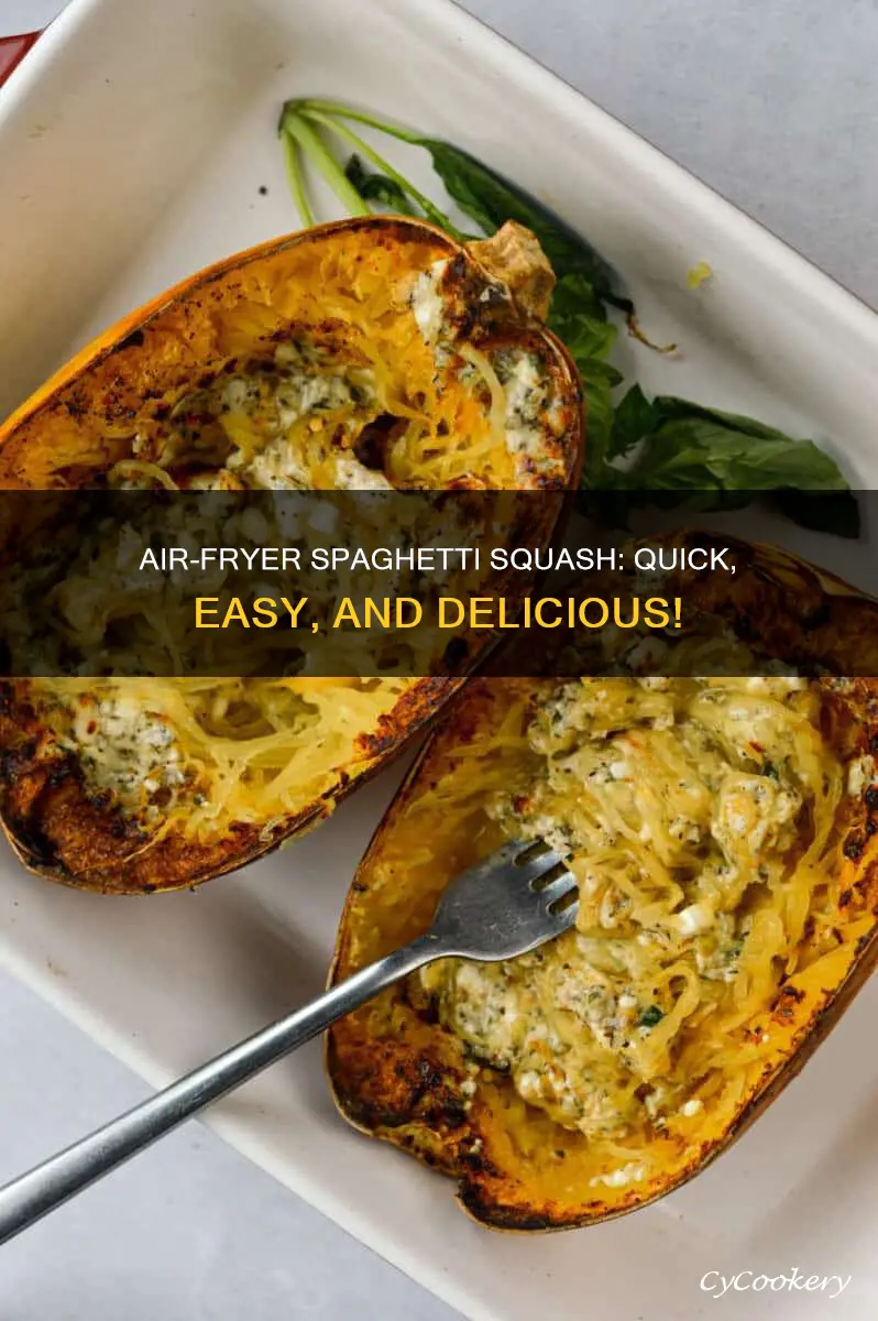 can you cook spaghetti squash in air fryer
