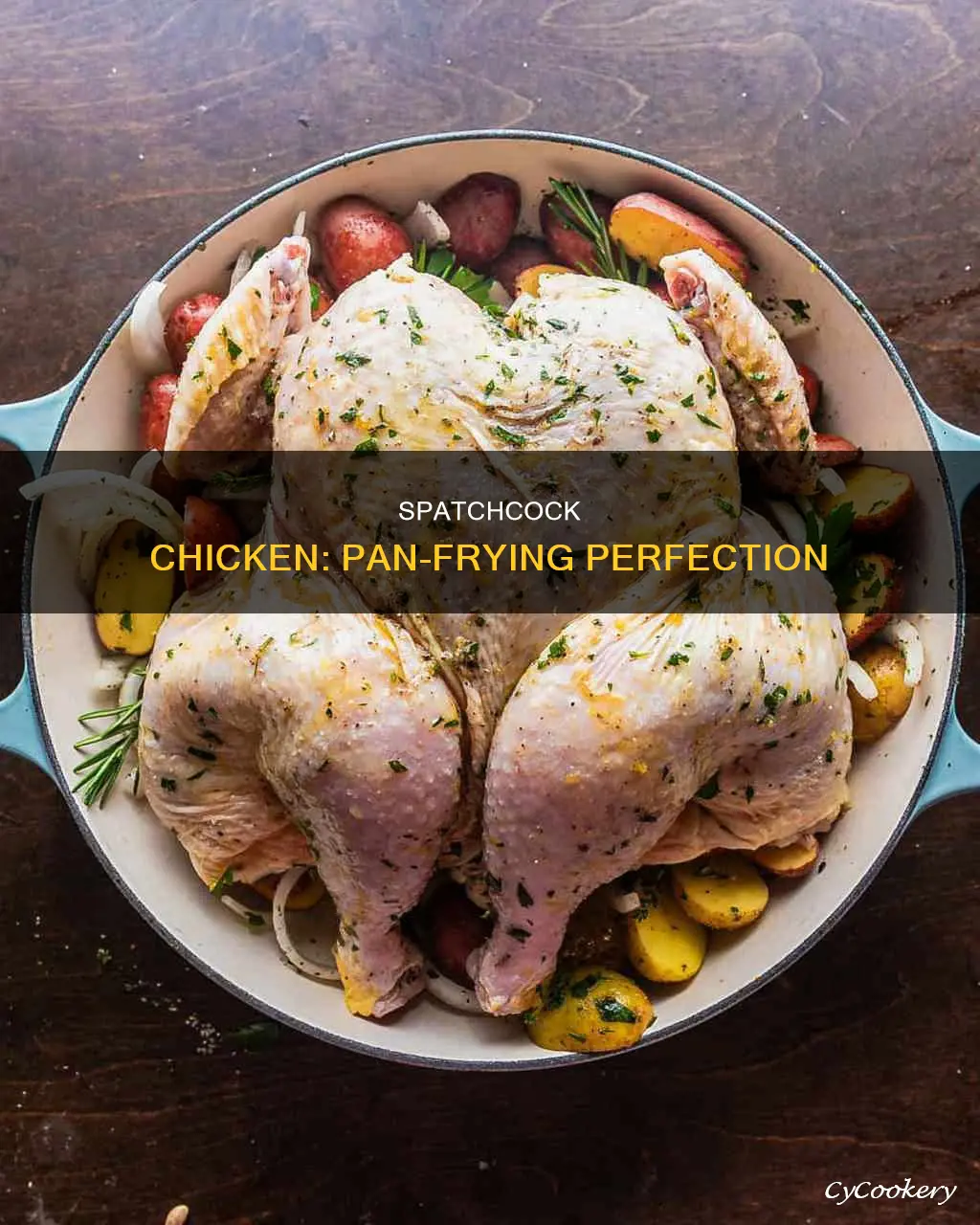 can you cook spatchcocked chicken in a pan