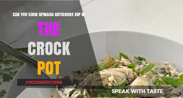 Spinach Artichoke Dip: Crock-Pot Cooking Perfection