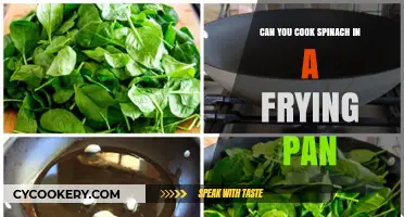 Spinach in a Frying Pan: Quick, Easy, Delicious!