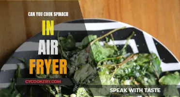 Air Fryer Spinach: Quick and Healthy Cooking Method