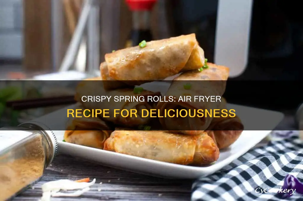 can you cook spring roll on air fryer