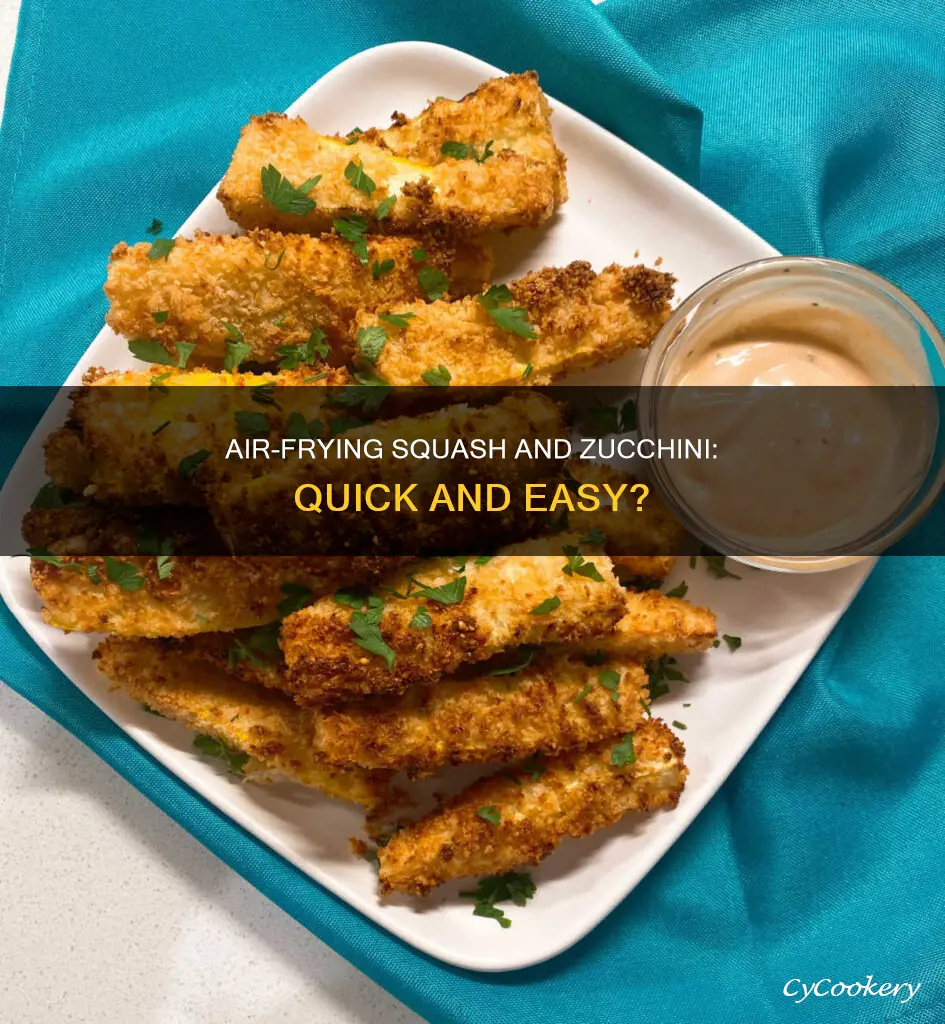 can you cook squash and zucchini in the air fryer