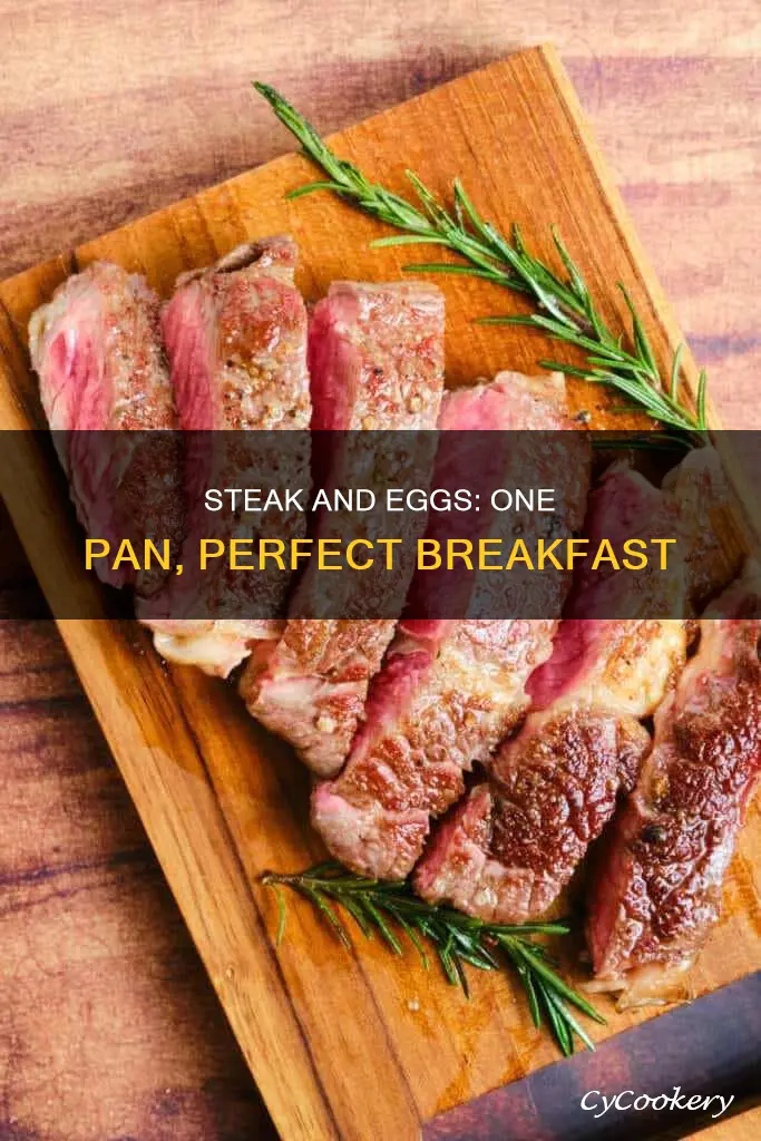 can you cook steak and eggs in the same pan