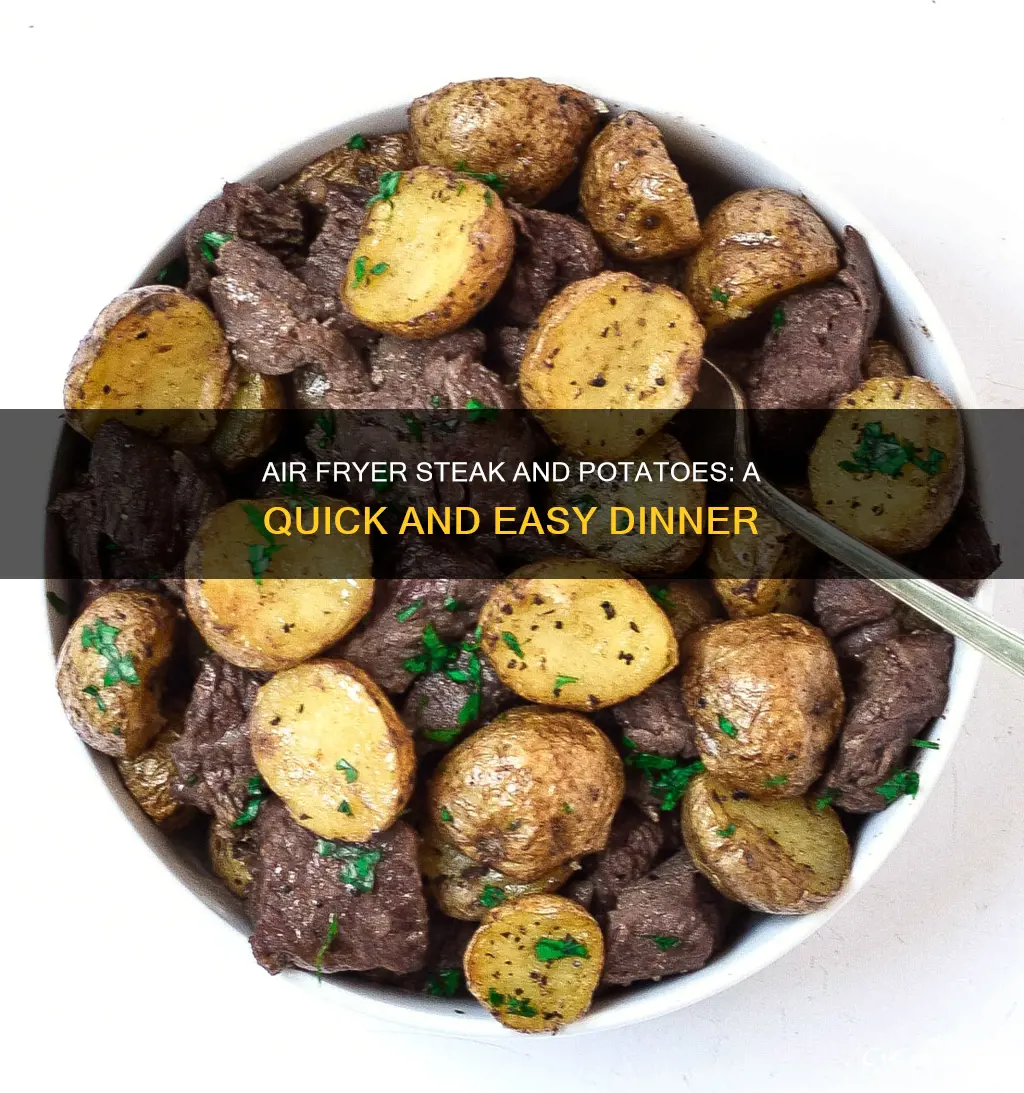 can you cook steak and potatoes together in air fryer