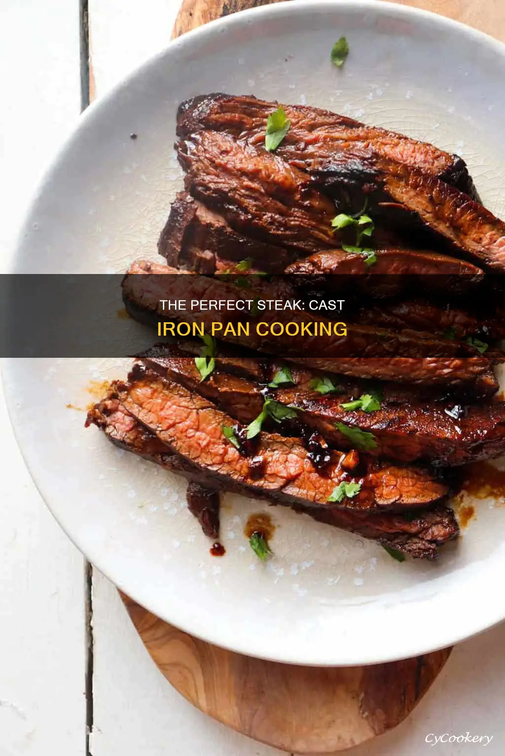 can you cook steak in a cast iron pan