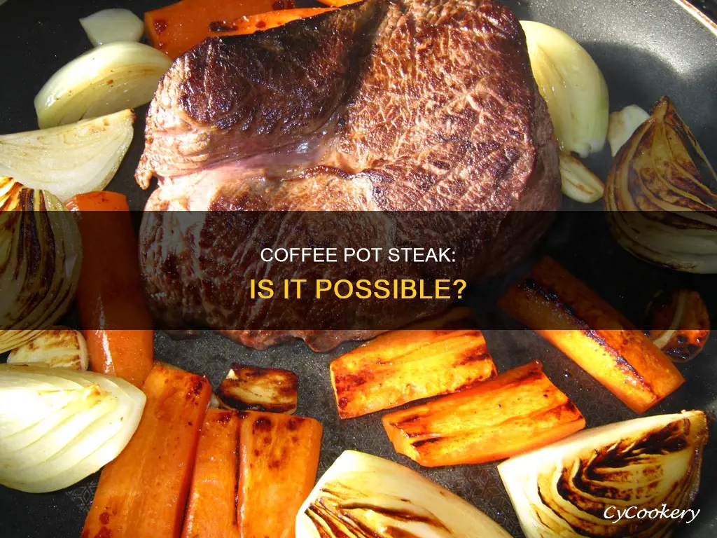 can you cook steak in a coffee pot