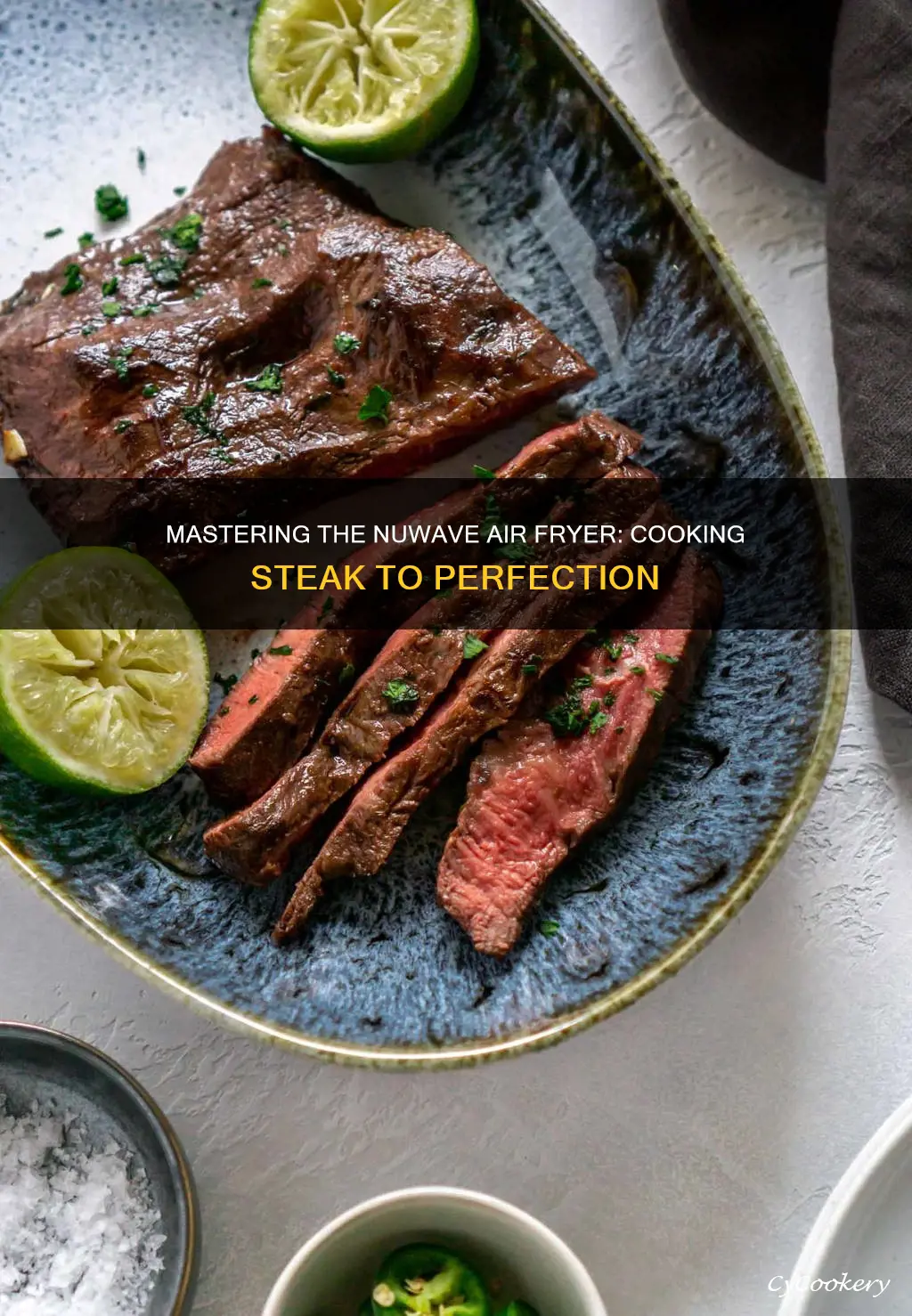 can you cook steak in a nuwave air fryer