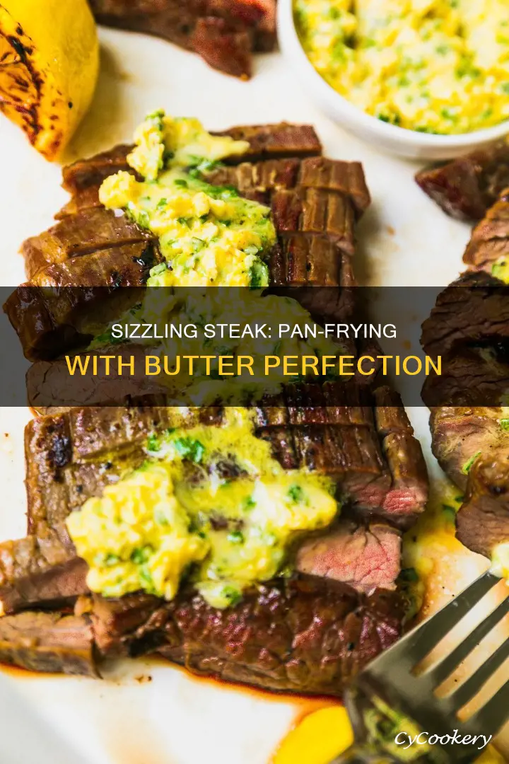 can you cook steak in a pan with butter
