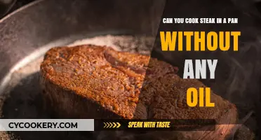 How to Cook Steak in a Pan Without Oil?