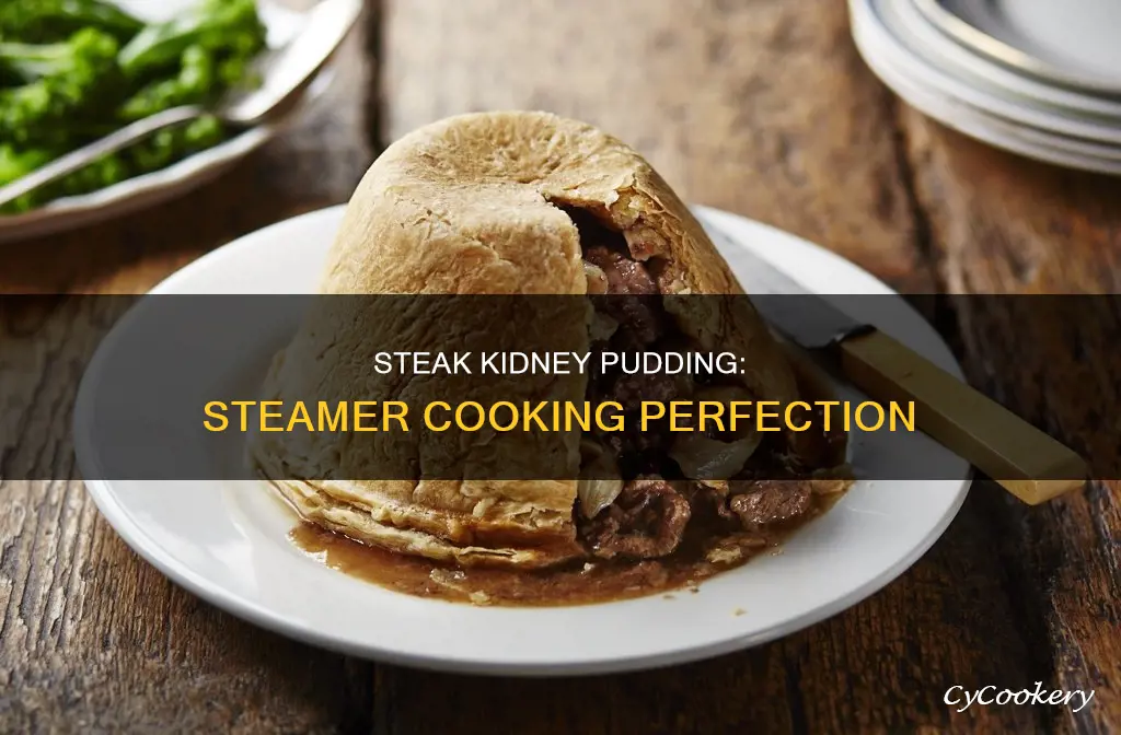 can you cook steak kidney pudding in a steamer