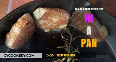 Sear Delicious Steak Tips with a Pan: Quick and Easy!